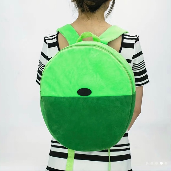 Adventure Time - Finn the Human Green Backpack - NWOT - measurements in pics - Picture 4 of 11